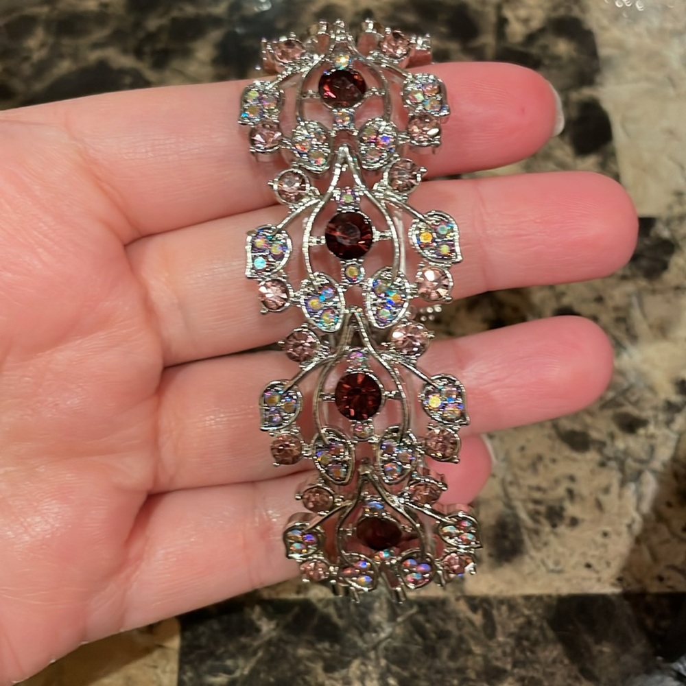 Danbury Mint Cherry Blossom Bracelet - Picture 6 of 10